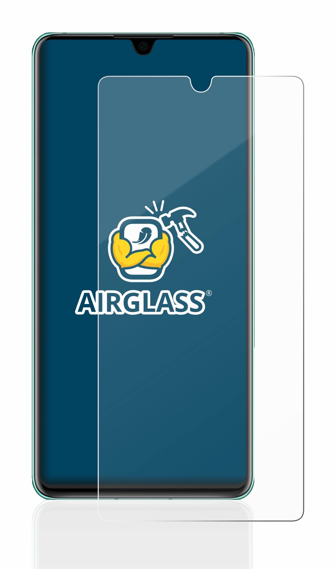 BROTECT Schutzglas für Huawei P30 Schutzfolie Panzer Folie Glas Display Schutz klar-4