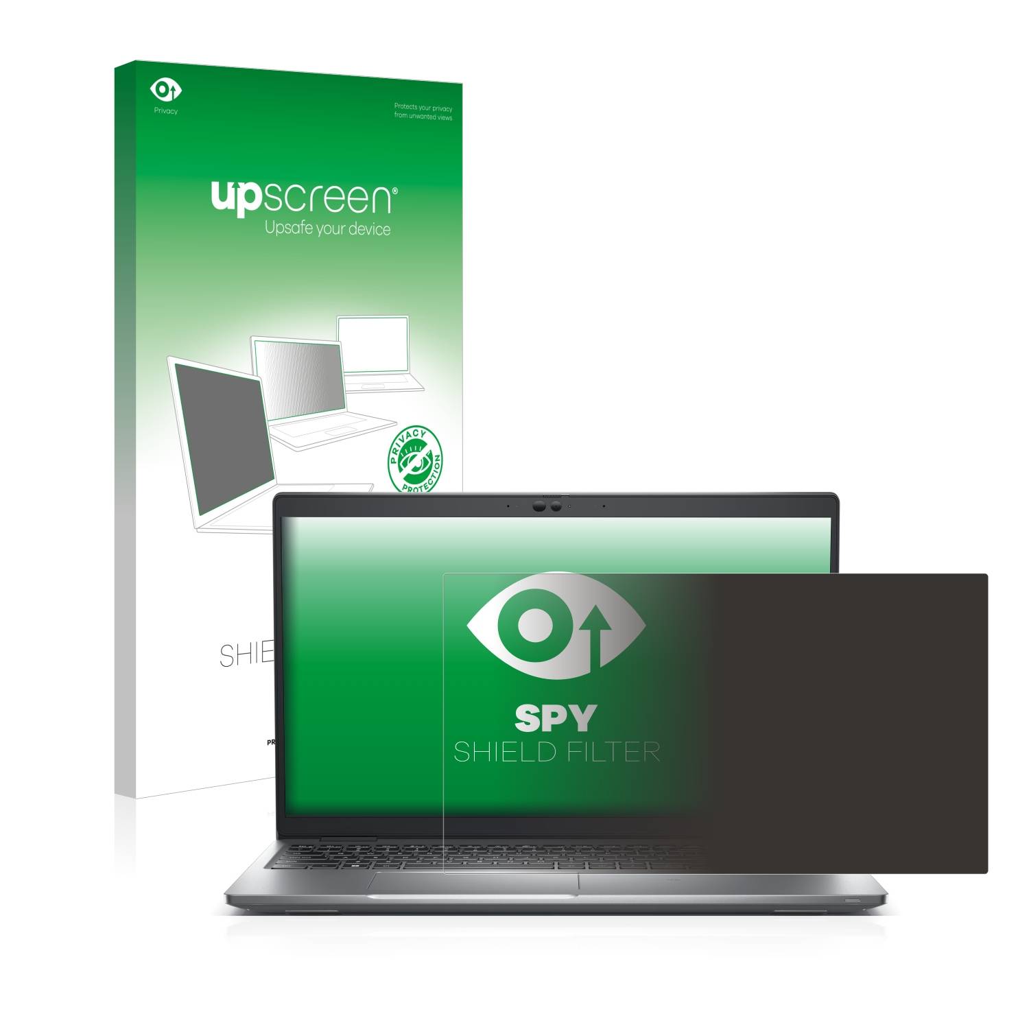 upscreen Blickschutzfilter für Dell Latitude 5530 Blaulichtfilter Sichtschutz Privacy Anti Spy abnehmbar-0