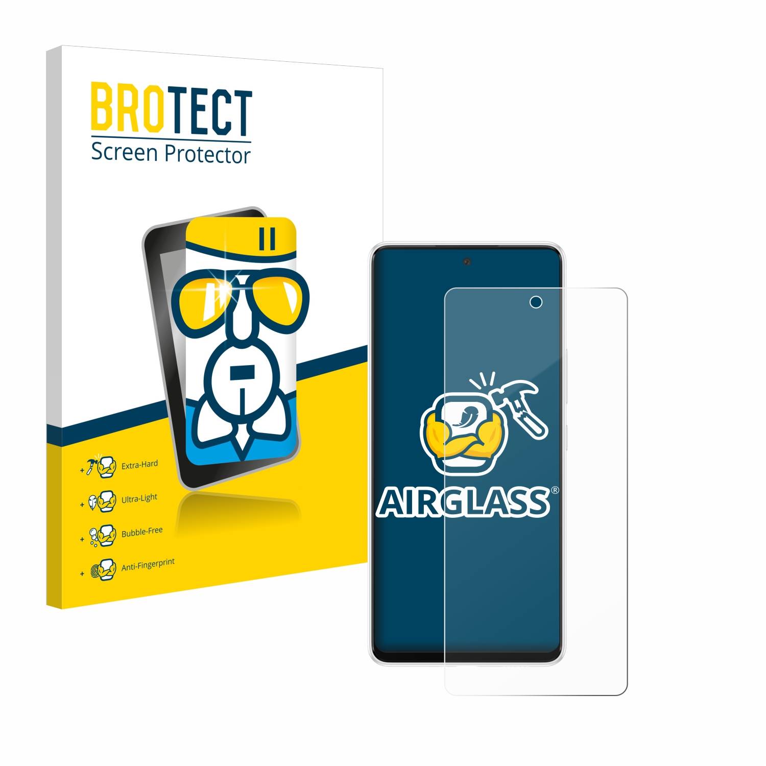 BROTECT Schutzglas für Samsung Galaxy A53 5G Schutzfolie Panzer Folie Glas Display Schutz klar-0