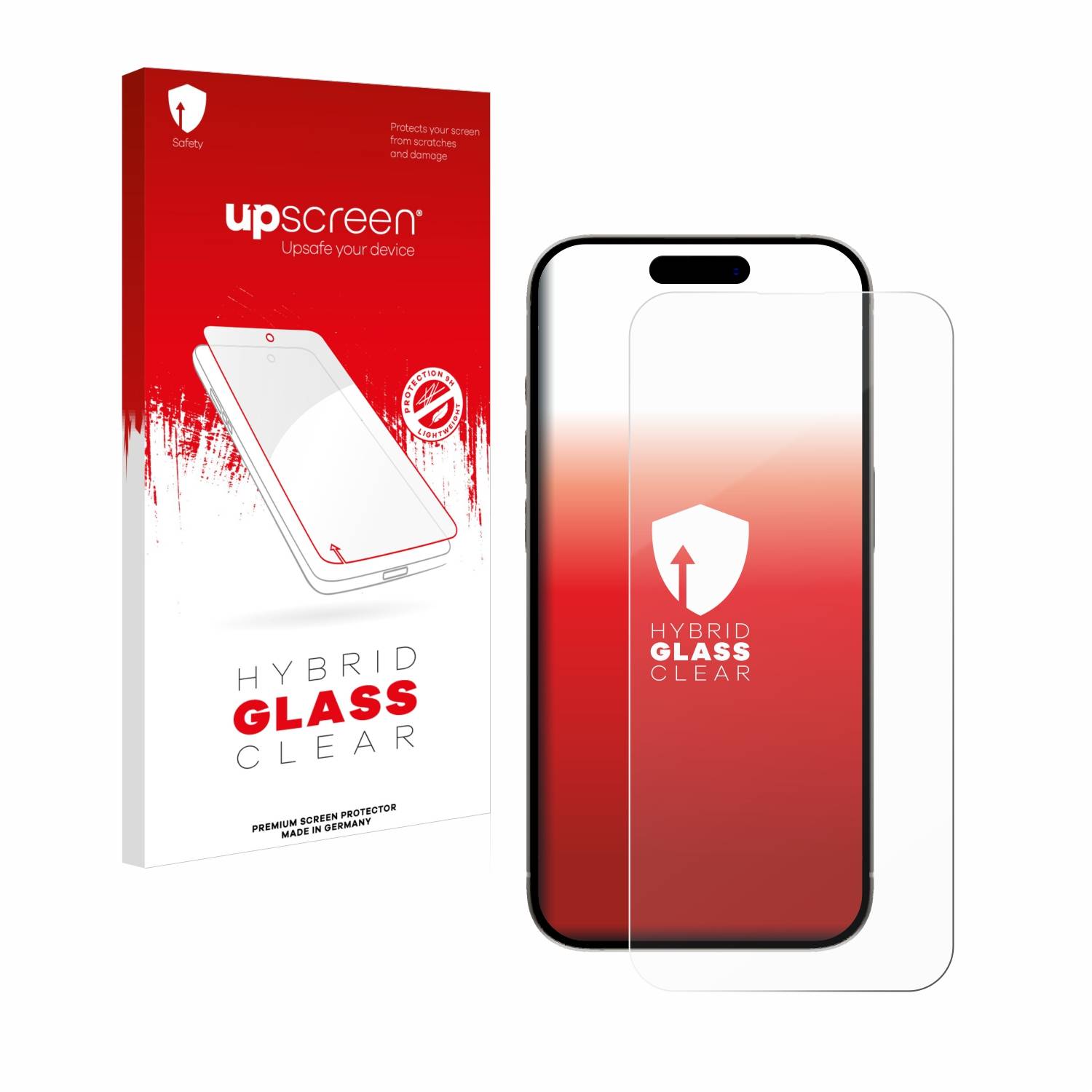 upscreen Schutzglas für Apple iPhone 15 Pro Max Schutzfolie Panzer Folie Glas Display Schutz klar-0
