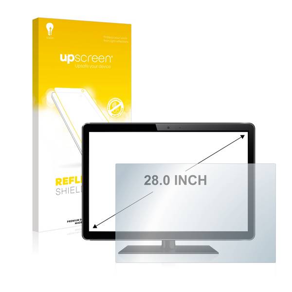 upscreen Reflection Shield Matt Schutzfolie für All-In-One PCs mit 28 Zoll Displays [594 mm x 371 mm, 16:10]
