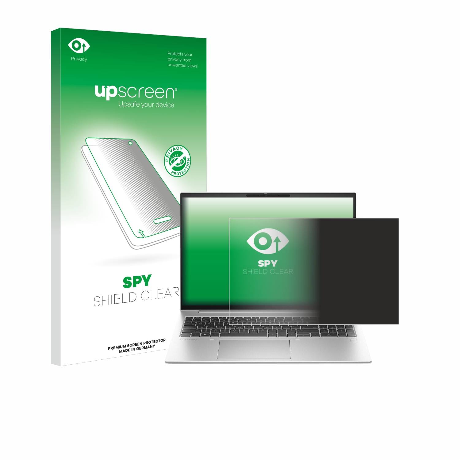 upscreen Blickschutzfolie für HP EliteBook 860 G10 Anti-Spy Privacy Blaulichtschutz Sichtschutzfolie-0