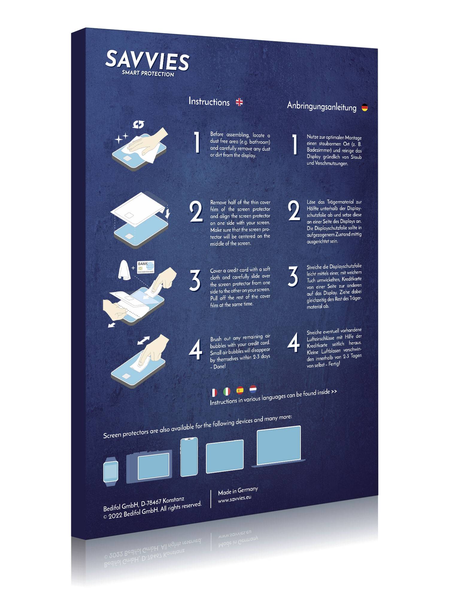 6x Savvies Displayschutz-Folie für OnePlus Open Apex Edition-4