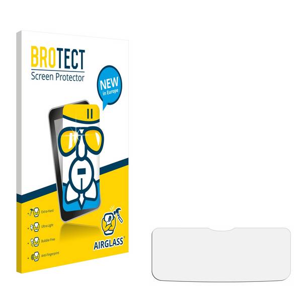 BROTECT AirGlass Flexible Schutz Glas Folie für Graupner MX-24s Klar Transparent