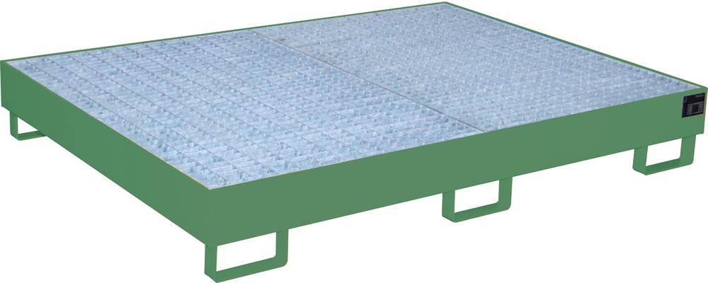 Regalwanne m Gitterrost RW-GR 1800, lackiert - Artikel: 7830911732-0