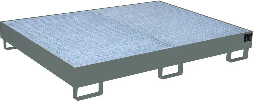 Regalwanne m Gitterrost RW-GR 1800, lackiert - Artikel: 7830911733-0