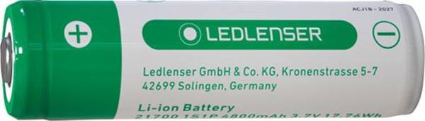 Ersatzakku 21700 3,7V 4500mAh Ledlenser