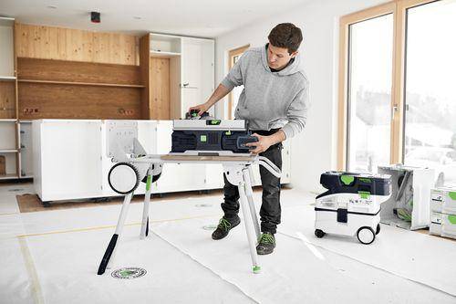 Festool 577379, Akku-Tischkreissäge CSC SYS 50 EBI-Set m. Energieset und UG-4
