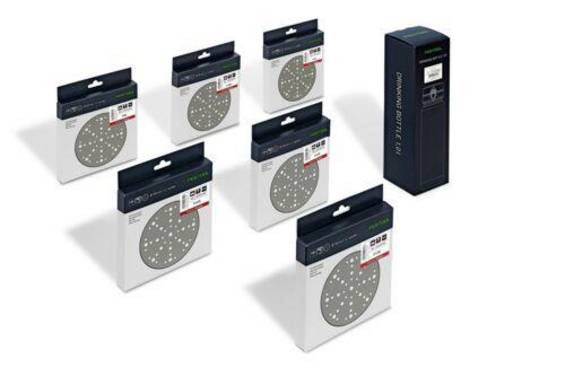 Festool Schleifscheibe STF D150/48 GR-Set P Granat - 578131