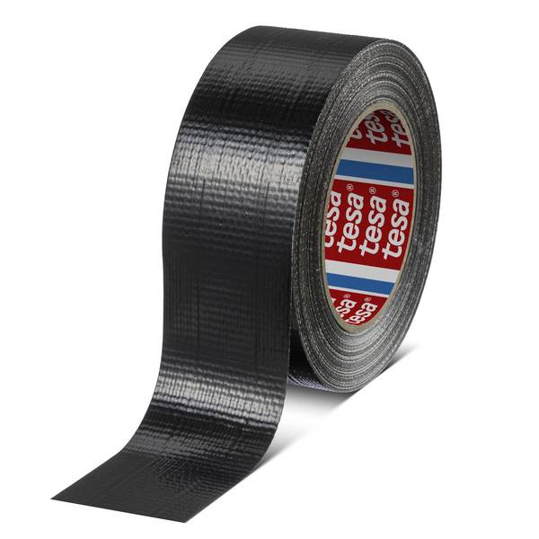 tesa 4615, Duct Tape, Gewebeband, 50mm x 50m schwarz