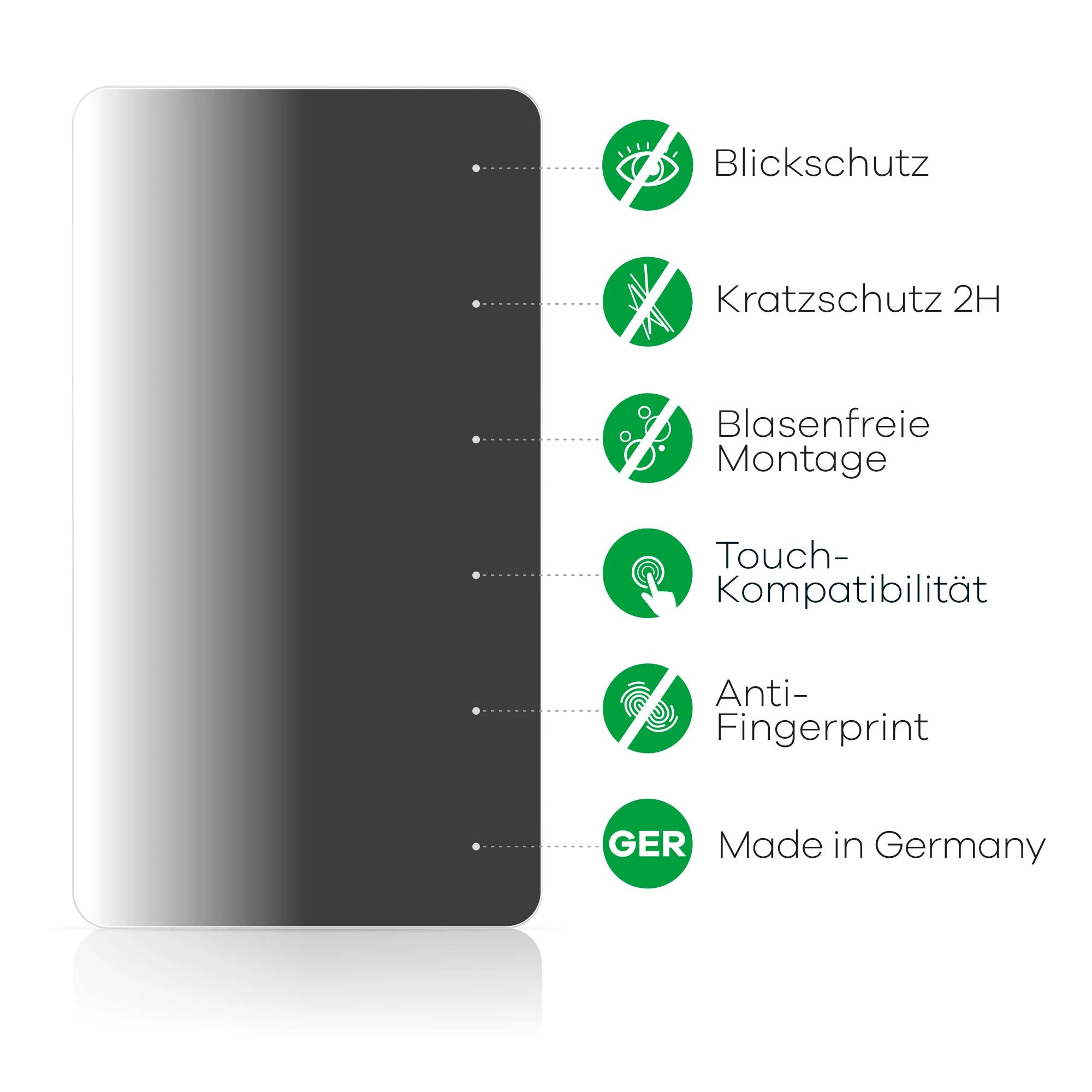 upscreen Blickschutzfolie für Lenovo ThinkPad L13 Gen 5 Anti-Spy Privacy Blaulichtschutz Sichtschutzfolie-4