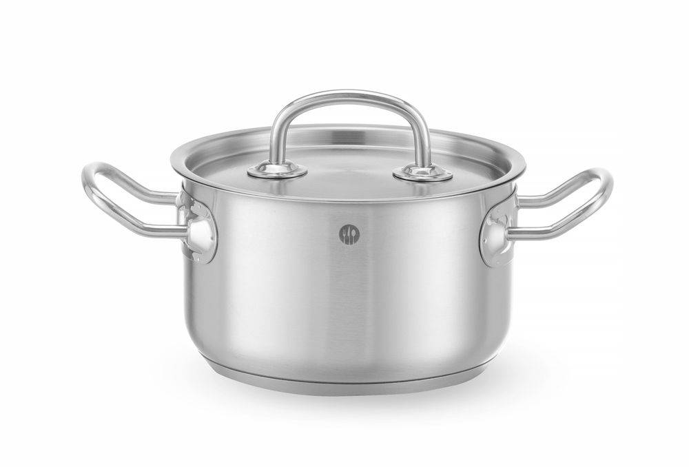 HENDI Fleischtopf - mit Deckel, Kitchen Line, 15L, 320x(H)190mm-0