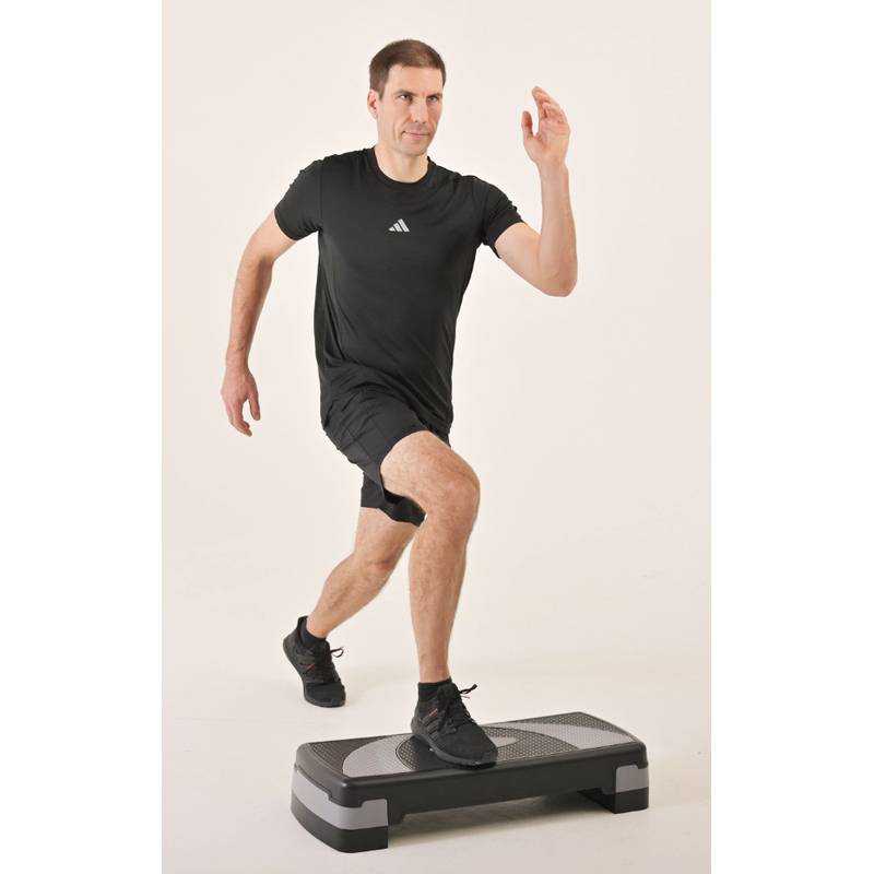 SCHILDKRÖT Fitness Stepper, schwarz / grau-0