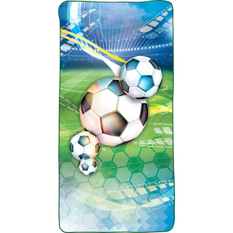 Kinder-Badetuch"Fussball" 88% Polyester 12% Polyamid weich und-0