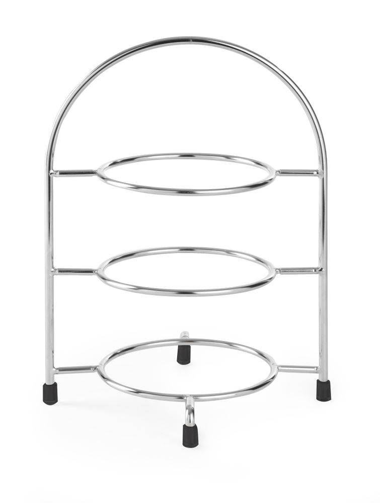 HENDI Teller-Etagere, geeignet für Teller bis max. Ø 275 mm, 290x290x(H)440mm-2