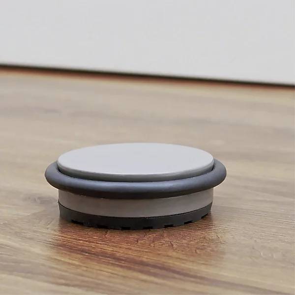 Bodentürstopper BIG DISK Ø 96 mm VE 2 Stk Höhe 30 mm mittelgrau. Wagner System GmbH 83142849-3