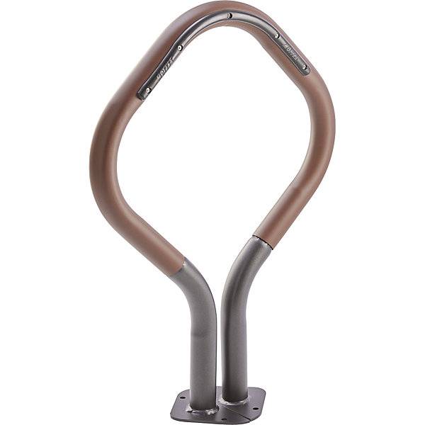 Fahrradständer 2 Stellplätze rostbraun lackiert schwarz. Etablissements Mottez & Cie SA 83189349-0
