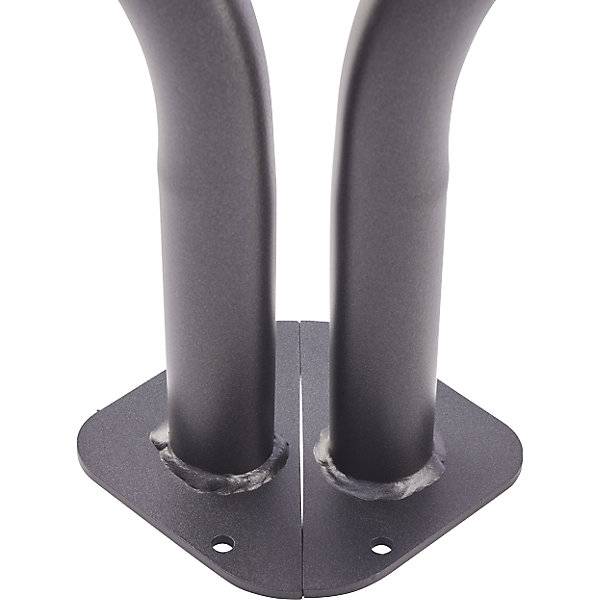 Fahrradständer 2 Stellplätze rostbraun lackiert schwarz. Etablissements Mottez & Cie SA 83189349-2