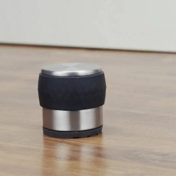 Bodentürstopper EH521 Ø 71 mm Höhe 70 mm silber/schwarz. Wagner System GmbH 83143249-4