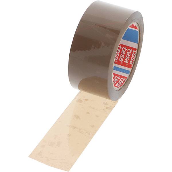 PET-Packband tesa® 60412 70 % recycelt VE 36 Rollen braun Bandbreite 50 mm. Tesa SE 83355149-2