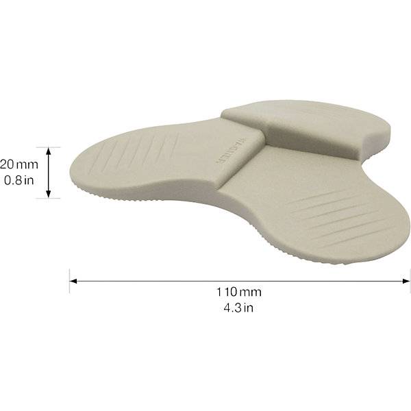 Türkeil 3STOP Ø 1085 mm VE 4 Stk 20 mm taupe. Wagner System GmbH 83141349-1