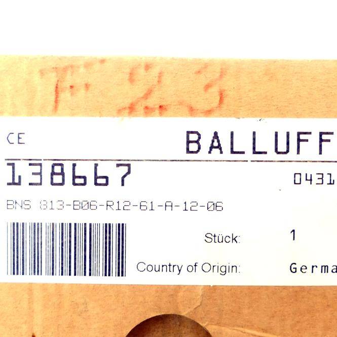 BALLUFF Mechanische Reihenpositionsschalter mit Sicherheitsschaltstellen (BNS 813-B06-R12-61-A-12-06)-1