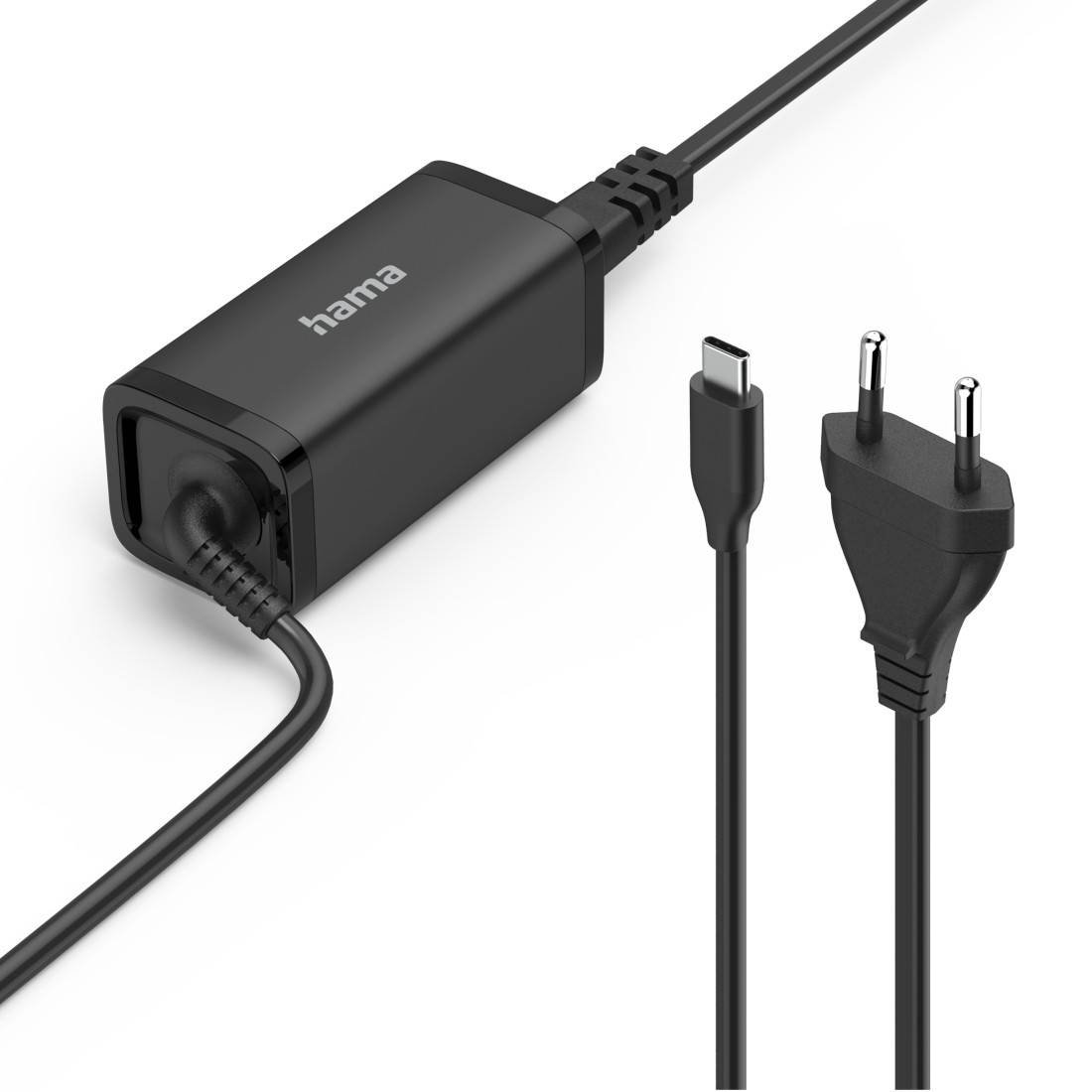 hama 00200022 Universal-USB-C-Notebook-Netzteil, GaN, Power Delivery (PD), 5-20V/45W-0