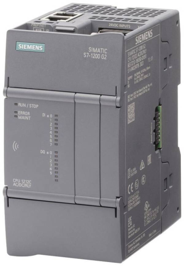 Siemens SIMATIC 6ES7212-1BG50-0XB0 S7-1200 G2 CPU 1212C AC/DC/Relais Industriematerial Automation