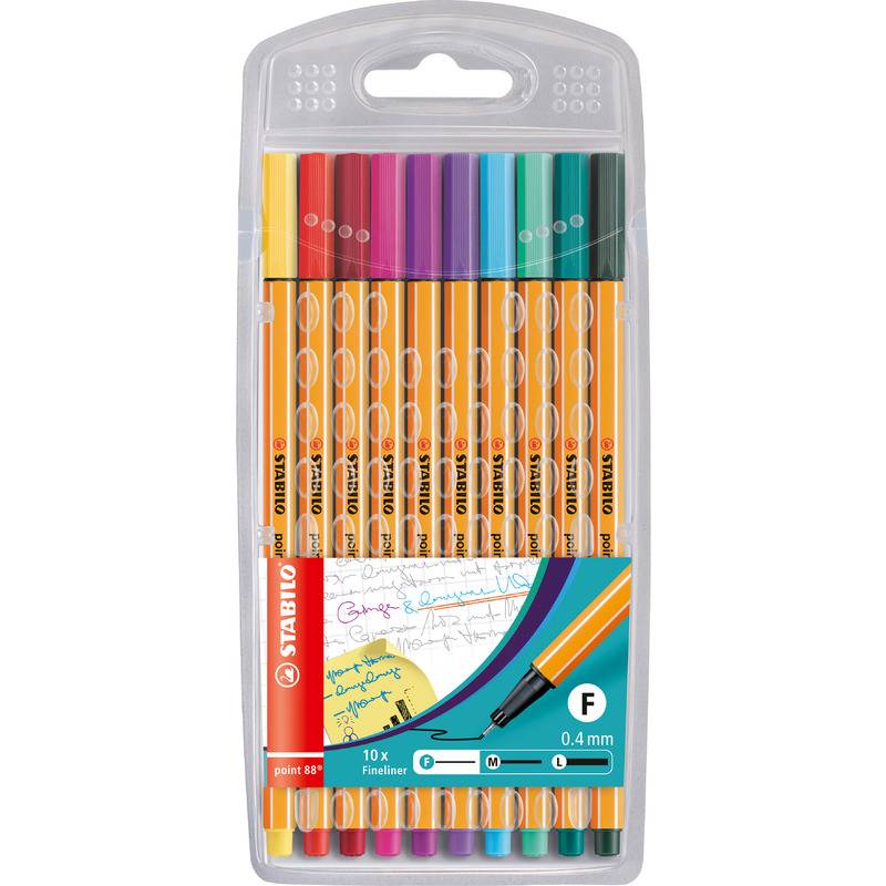 STABILO Fineliner point 88, 10er Kartonetui-0