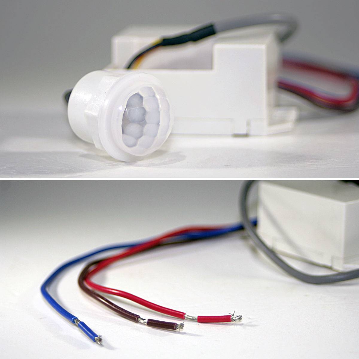world-trading-net - Mini PIR-Bewegungsmelder zum Einbau, 230V AC-3