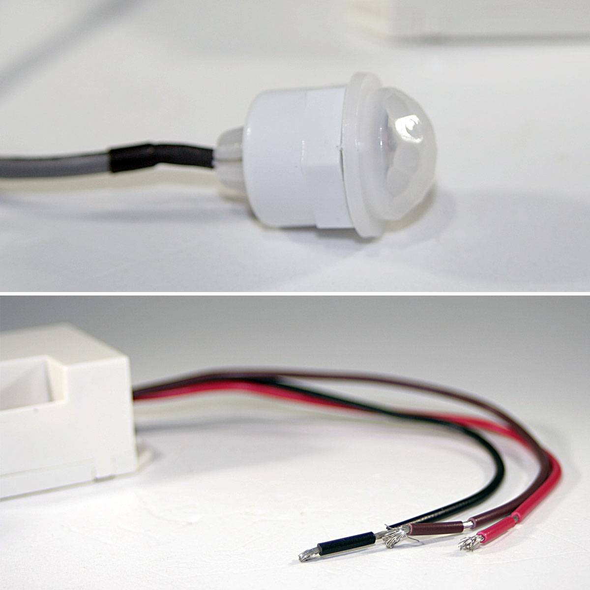 world-trading-net - Mini PIR-Bewegungsmelder zum Einbau, 12V DC, 2,6A-3