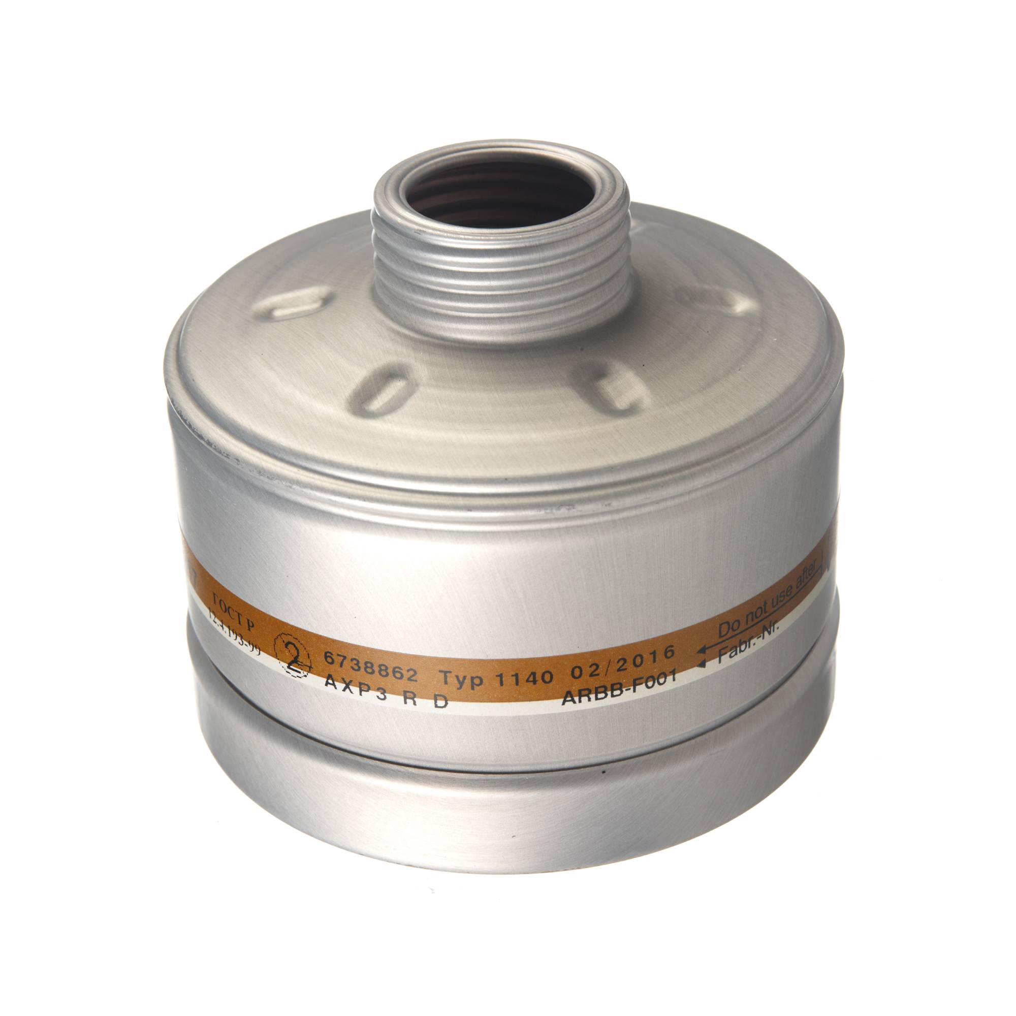 Dräger Atemschutz Kombinationsfilter 1140 AX P3 R D Gasfilter Partikelfilter mit Rd40 Anschluss-0