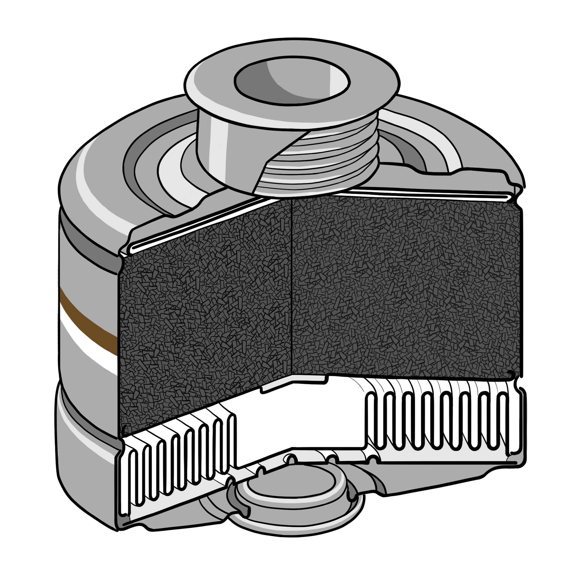 Dräger Atemschutz Kombinationsfilter 1140 AX P3 R D Gasfilter Partikelfilter mit Rd40 Anschluss-3