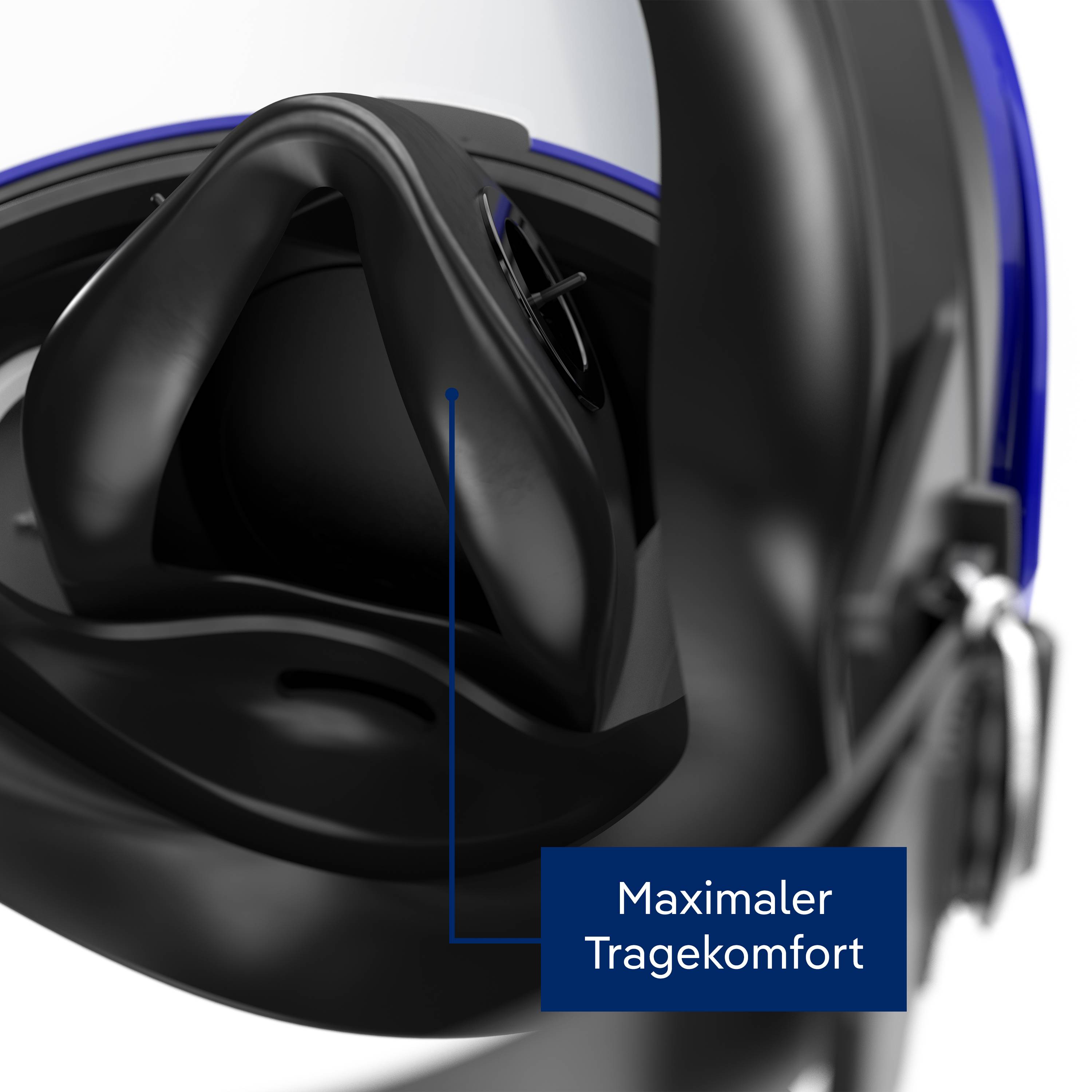 Dräger Atemschutzmaske Vollmaske X-plore 6300 ohne Filter mit RD40 Gasmaske Anschluss-3