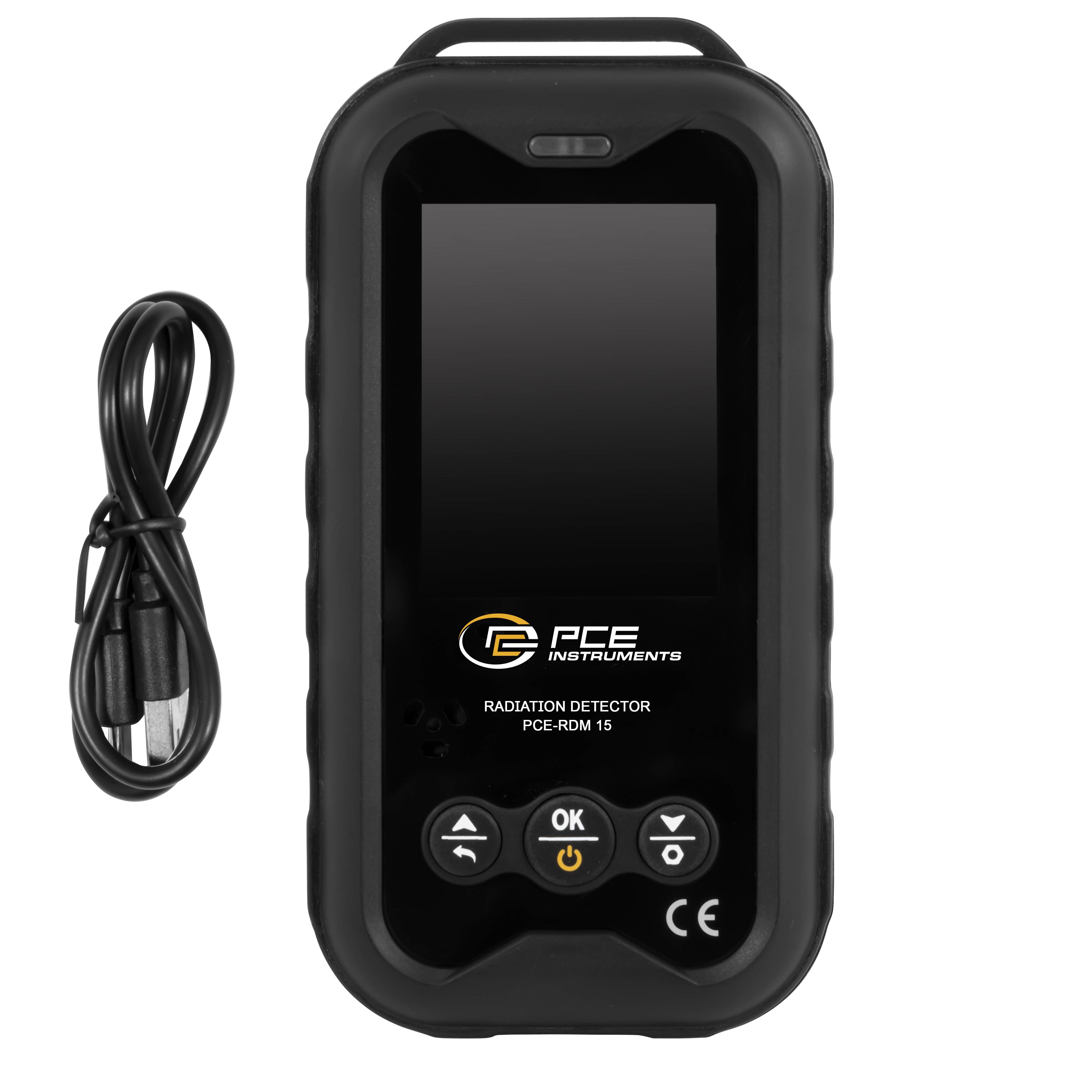 PCE Instruments PCE-RDM 15 Geiger-Müller-Zählrohr Strahlung: Gamma, Röntgen, Beta akustischer Warnton, inkl. Dosimeterfu-4