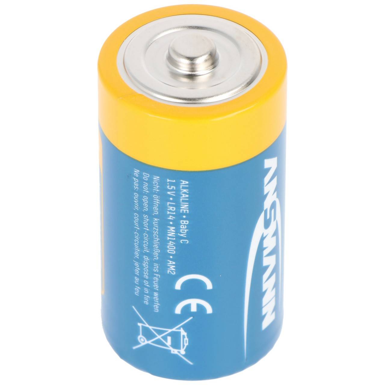 Ansmann X-Power Alkaline Batterie Baby C, LR14, 2er Papierblister-4