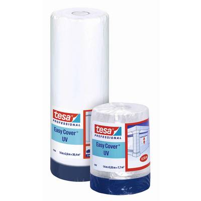 tesa Easy Cover 4369 UV 2-in-1 für den Außenbereich , 14 m x 1100 mm, blau-0