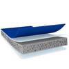 tesa ACXplus 77808 Primerless Line doppelseitiges Acrylatschaumklebeband, 33 m x 19 mm, grau