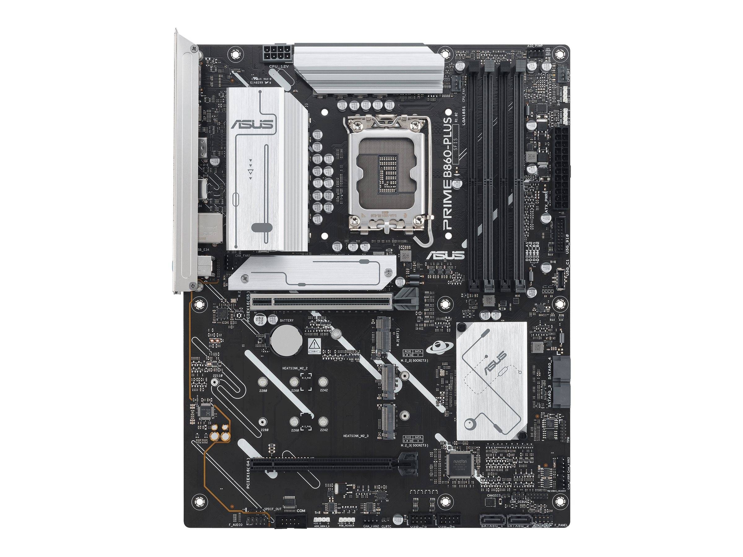 ASUS PRIME B860-PLUS-CSM - Motherboard - ATX - LGA1851-Sockel - B860 Chipsatz - Onboard-Grafik - 90MB1K00-M0EAYC-0