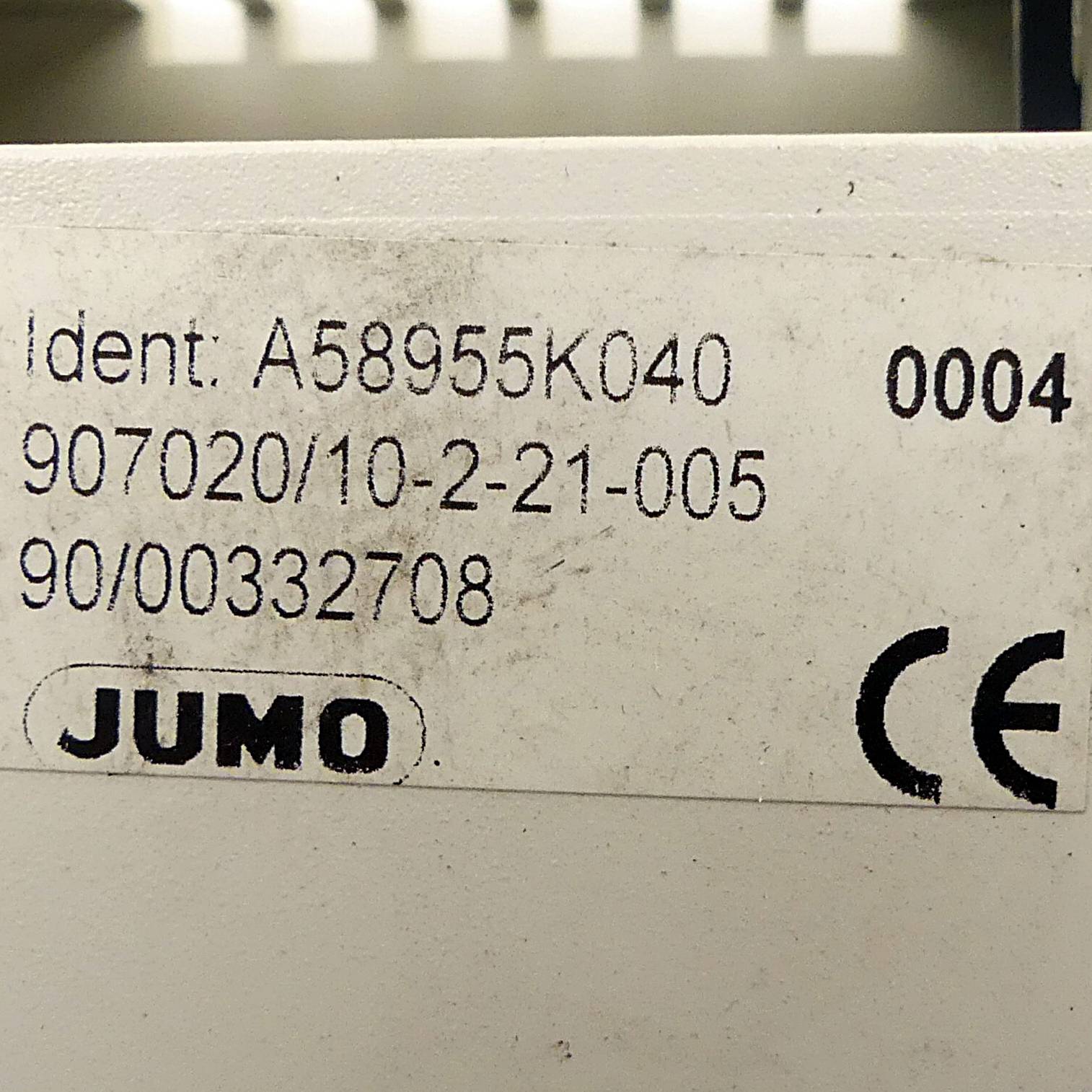 JUMO Feuchte-Temperatur Sensor A58955K040 (907020/10-2-21-005)-1
