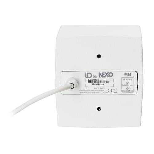 NEXO ID14I Installation Version - Hochleistungs-Lautsprecher mit HF-Abstrahlcharakteristik 100° x 100° - schwarz-1