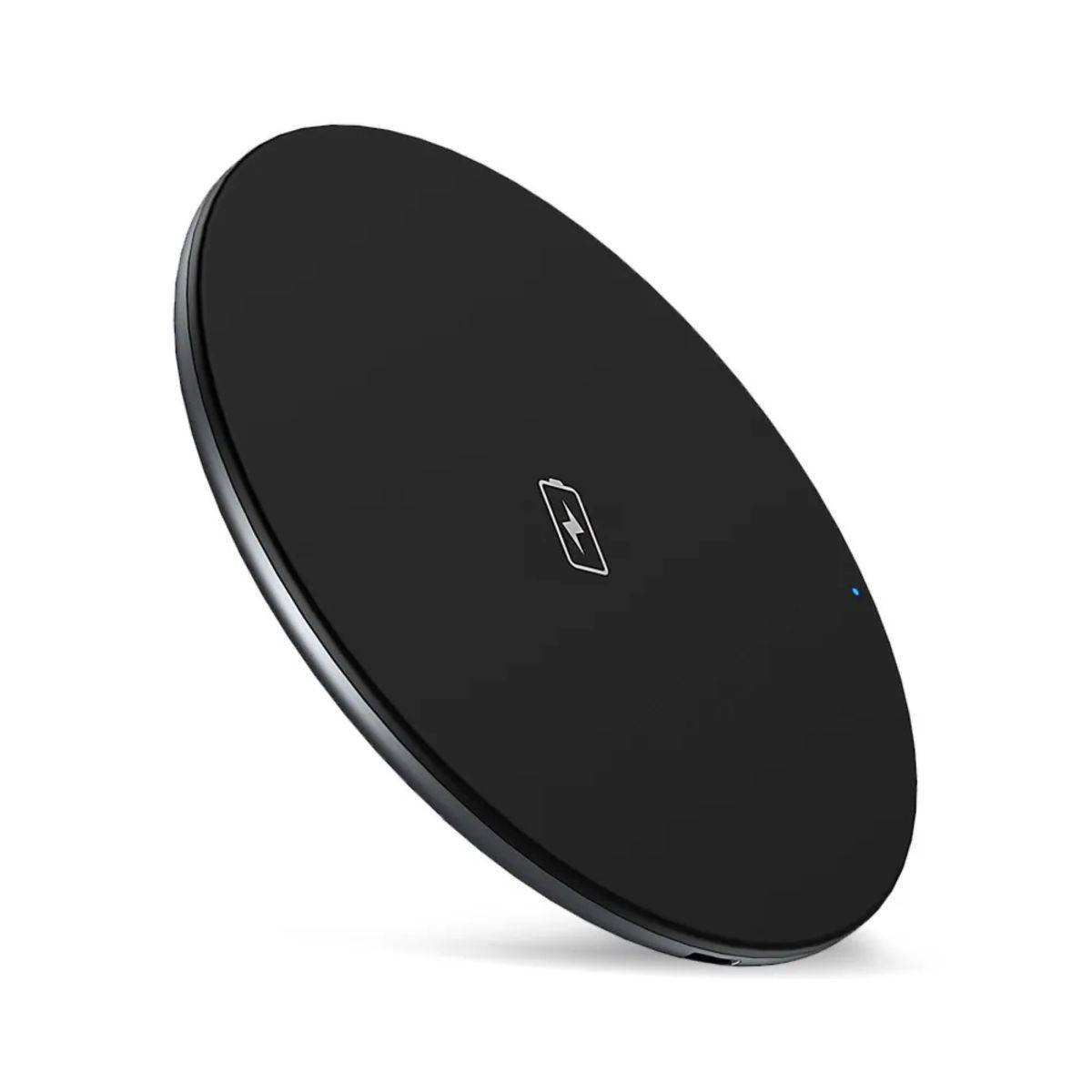 Induktives Schnellladegerät in Schwarz 15W - mit USB Typ C zu USB Typ A Kabel-3
