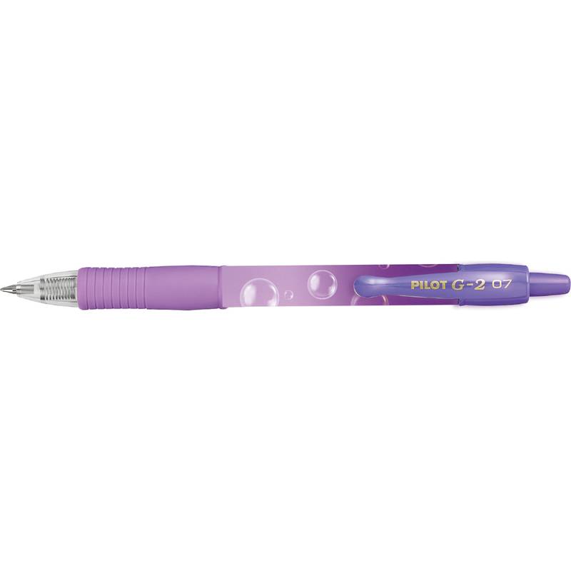 PILOT Gelschreiber G2 07 BUBBLE PURPLE GRADIENT, violett-0