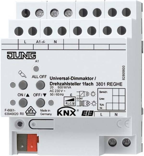 Jung Universal-Dimmaktor 3901REGHE KNX 1fach