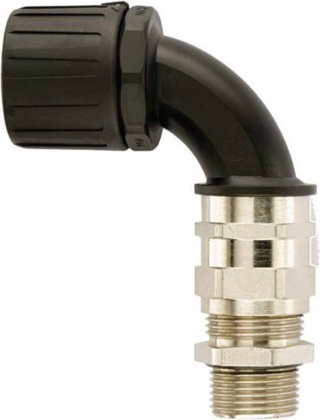 Hellermann HG42-90CG-M40-PA66/NPB-BK 90°Verschraubung m.IG m.Zugentl
