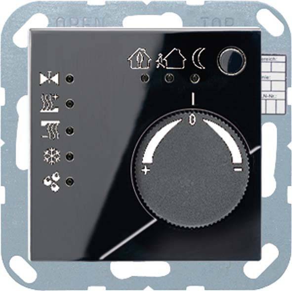 Jung KNX Stetigregler sw mit int.Busankoppler A 2178 SW-0