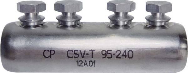 Cellpack Schraubverbinder f.Cu+Al,m.Trennsteg CSV-T95-240TSSnAS