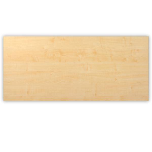 bümö DIY Schreibtischplatte - Dekor: Ahorn, Größe:  180 x 80 cm