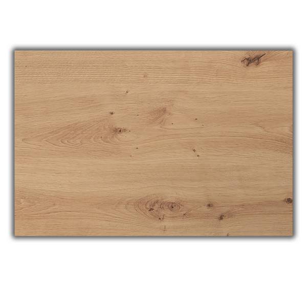 bümö DIY Schreibtischplatte - Dekor: Asteiche, Größe:  120 x 80 cm