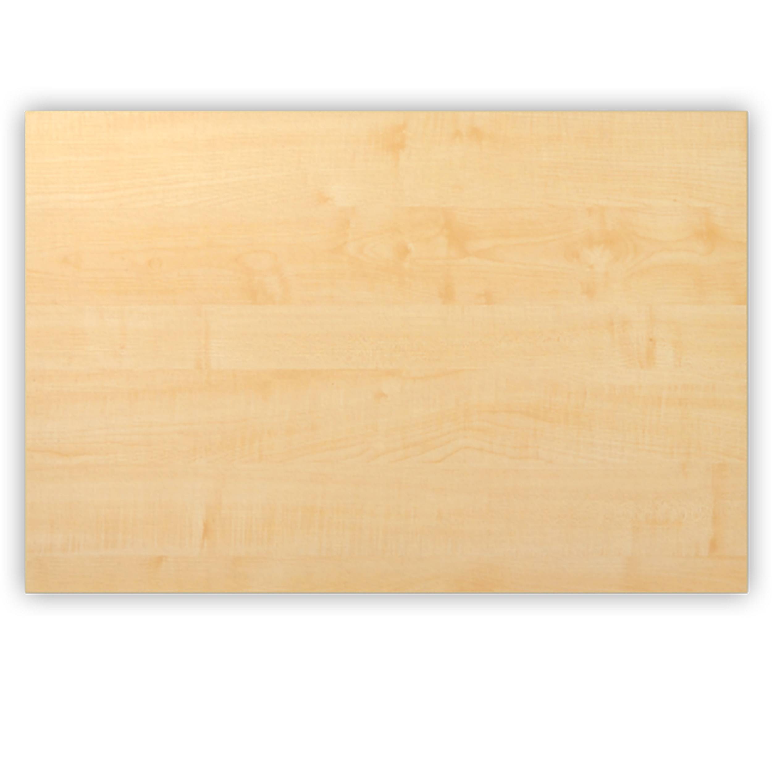 bümö DIY Schreibtischplatte - Dekor: Ahorn, Größe: 120 x 80 cm-0